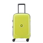 DELSEY PARIS - BELMONT PLUS -Extendable Rigid Cabin Suitcase - 55x35x27cm - 39 liters - S - Chartreuse green