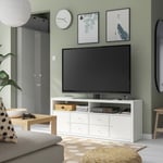 IKEA KALLAX tv-möbel, kombination 147x39x60 cm