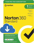 Norton 360 Standard 1 Device 1 Year 2024 + Secure VPN - 10GB - Same Day Email
