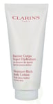 Clarins Moisture-Rich Body Lotion 200 ml With Shea Butter - For Dry Skin
