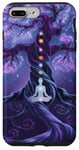 Chakra Méditation Arbre Nature Univers Éléments Coque pour iPhone 7 Plus/8 Plus