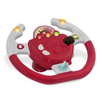 Battat – Geared to Steer volant interactif – Jouet portatif pour jeux d’imitation – Enfants de 2 ans et plus
