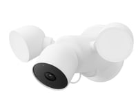 Google Nest Camera med flomlys, kablet (hvit)