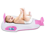 GWW MMZZ Digital Scale Baby Electronic Digital Scale, Accurate Weight Height Scale,Infant Scale with Hold Function, USB Charging, 0.2lb-55lb (100g-25kg)