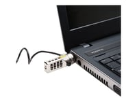Kensington WordLock Portable Combination Laptop Lock - Câble de sécurité - gris - 1.8 m