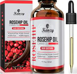 Rosehip Oil for Face Organic Cold Pressed - 100% Pure Vegan Cruelty Free (120ml)