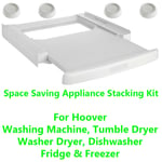 Space Saving Appliance Stacking Kit For 60 x 60cm Hoover Washing Machine, Dryer 