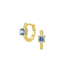 Bottega Boccadamo Earrings Stone hoop Guld