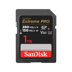 Secure Digital SDXC 1 TB SanDisk Extreme Pro, 280/100 MB/sek, Class 10, UHS-II U3, V60