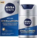 Nivea Men Anti-Age Hyaluronic Moisturising Cream (50 Ml), Face Cream with SPF 15