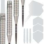 Unicorn Steel Tip Darts Barrels Only | Gary 'The Flying Scotsman' Anderson Purist Player Development Lab Phase 4 | 90% Natural Tungsten Barrels | 21 g