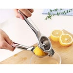 Manual Lemon Squeezer, Stainless Steel Citrus Press Juicer - Handheld Lemon Juicer and Lime Squeezer. Dishwasher Safe