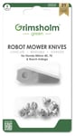 Grimsholm Knive til Bosch Indego Robotplæneklipper - 9 stk