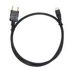 HDMI-kabel, mini-micro (C-D), 60 cm