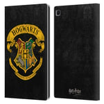 Head Case Designs Officially Licensed Harry Potter Hogwarts Crest Sorcerer's Stone I Leather Book Wallet Case Cover Compatible With Samsung Galaxy Tab S6 Lite