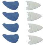 Vax Mop Cover Pads Microfibre Cleaning for Steam Cleaner x 8