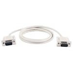 Câble adaptateur vidéo RS232 DB9, 1.4M, 9 broches mâle vers VGA, 15 broches mâle, gris clair
