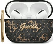 Dėklas Apple Airpods 1 / 2 Guess Cover Kablys (Gua2pg4gpk) Juodas