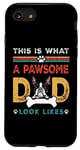 Coque pour iPhone SE (2020) / 7 / 8 This Is What A Pawsome Dad Look Likes Boston Terrier Dog Dad