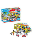 Playmobil 71202 City Life Ambulance with Lights and Sound, One Colour