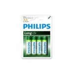 PHILIPS - 54946 - PILE R6 AA - 4 PIÈCES LONGLIFE