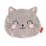 Legami - Mini Coussin Thermique avec graines de Lin, Chaud Cuddles, en graines de Lin, Parfum de Lavande, Polyester et Coton, Cadeau Relaxation, Utilisation au Micro-Ondes ou au, thème Kitty