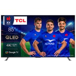 TV TCL 85C643 4K QLED avec Google TV Game Master