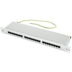 Telegärtner J02023B0018 Panneau de Brassage 19" Ethernet Blanc