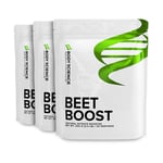 Body Science 3 x Rödbetspulver - 200 g Beet Boost PWO, Nitrater, Pre-workput pump gram
