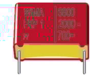 Wima Fkp1r024706d00kssd 1 St Fkp-Filmkondensator Med Radiell Tråd 0,047 Μf 1250 V/Dc 10 % 27,5 Mm (L X B X H) 31,5 X 13 X 24 Mm