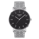 Tissot Men's Watch Everytime 42mm Black Silver T1096101107700