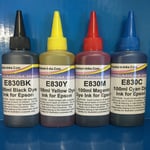 4x Refill Ink Bottles Epson Eco Tank EcoTank ET 7700 7750 ET7700 ET7750 Non OEM