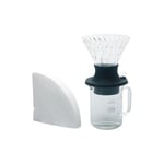 Hario V60 02 Switch Immersion Dripper, Storlek 02, 200ml + Pappersfilter