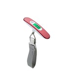 Portable Digital Luggage Weighing Scale & Electronic Suitcase Handheld Scale Hanging Scale for Travel/Outdoor/Home Use,110 lb/50KG(Red)