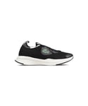 Lacoste Womens Run Spin Trainers - Black Nylon - Size UK 4