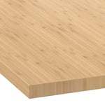 IKEA IKEA HOLMARED bänkskiva, bambu/faner, 186x2.8 cm, cm 186x2.8 cm