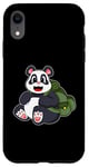 Coque pour iPhone XR Panda Hiker Sac à dos