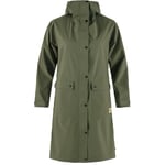Fjallraven 14500131-625 Vardag Rain Parka W Jacket Women's Laurel Green Size S
