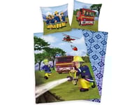 Fireman Sam Fire Truck Sängkläder - 100 Procent Bomull