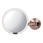 Sminkspegel Simplehuman ST3021 Väggmonterad med Sensor Roséguld