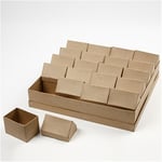 Pappaskar hus, H: 10,5 cm, stl. 6x8,5 cm, 5x4 st./ 1 förp.