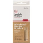 Spotlight Oral Care 0.5mm Interdental Bamboo Brushes - Pack Of 8