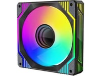 1Stcool Aura Evo Mirror Argb Pwm 120 Mm Fläkt (F12-Aura-Evo-B1)