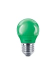 Philips LED-lamppu Mini-ball 3,1W (25W) Green E27