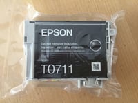 Genuine Epson Ink - T0711 BLACK / DX4000 DX4050 SX215 (INC VAT)