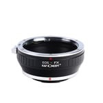 K&F Concept Adapter for Fuji X til Canon EF Bruk objektiv på kamera Fujifilm