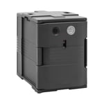 Royal Catering Värmebox - 90 L för GN 1/1 behållare Frontmatad Med temperaturdisplay