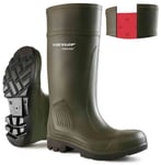 Dunlop Vernestøvel Purofort® S5 Mann, Str. 48, Grønn, Par - 58010052