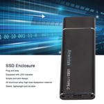EAS - 6023-Anwintek M.2 NGFF PCI-e NVMe vers USB3.1 10G boîtier de disque dur mobile dédié SSD à semi-conducteurs haute vitesse (san