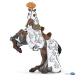 PAPO 39792 WHITE Prince Philip horse for Knight KINGS Knights Medieval figure